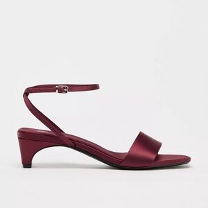 Elegant Burgundy Women's Sandals